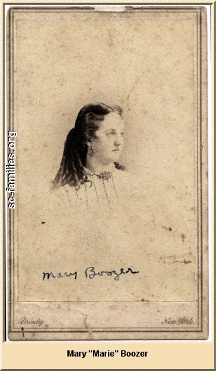 Mary 'Marie' Boozer