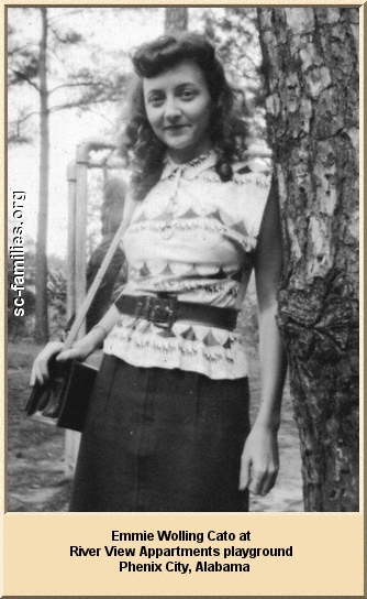 Emmie Wolling Cato at River View Appartments playground Phenix City, Alabama