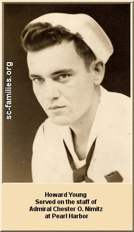 Photo: Howard Young Served on the staff of Admiral Chester O. Nimitz at Pearl Harbor.
