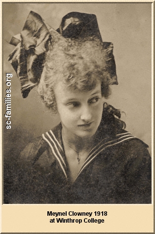 Meynel Clowney in 1918.