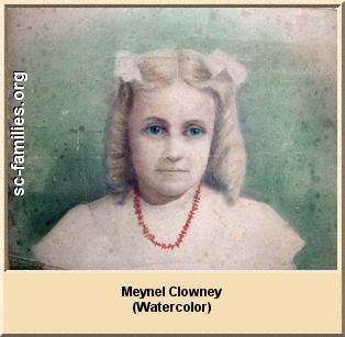 Meynel Clowney water color.