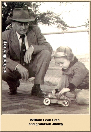 William Leon Cato and his grandson Jimmy.